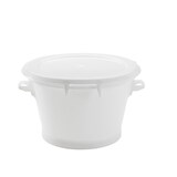 thumbnail of GILAC Couvercle plat pour conteneur rond HACCP 75 L et baquet 50 L - 75 L - Blanc G616421
