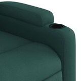 thumbnail of vidaXL Massagesessel Elektrisch Dunkelgrün Stoff