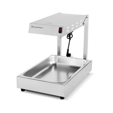 Mantenedor de pratos profissional em inox 600W – Compacto, durável e com aquecimento ideal – Equipementpro