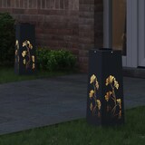thumbnail of vidaXL Solar LED Weg Licht 2 pcs Anthrazit Kalt gewalzter Stahl