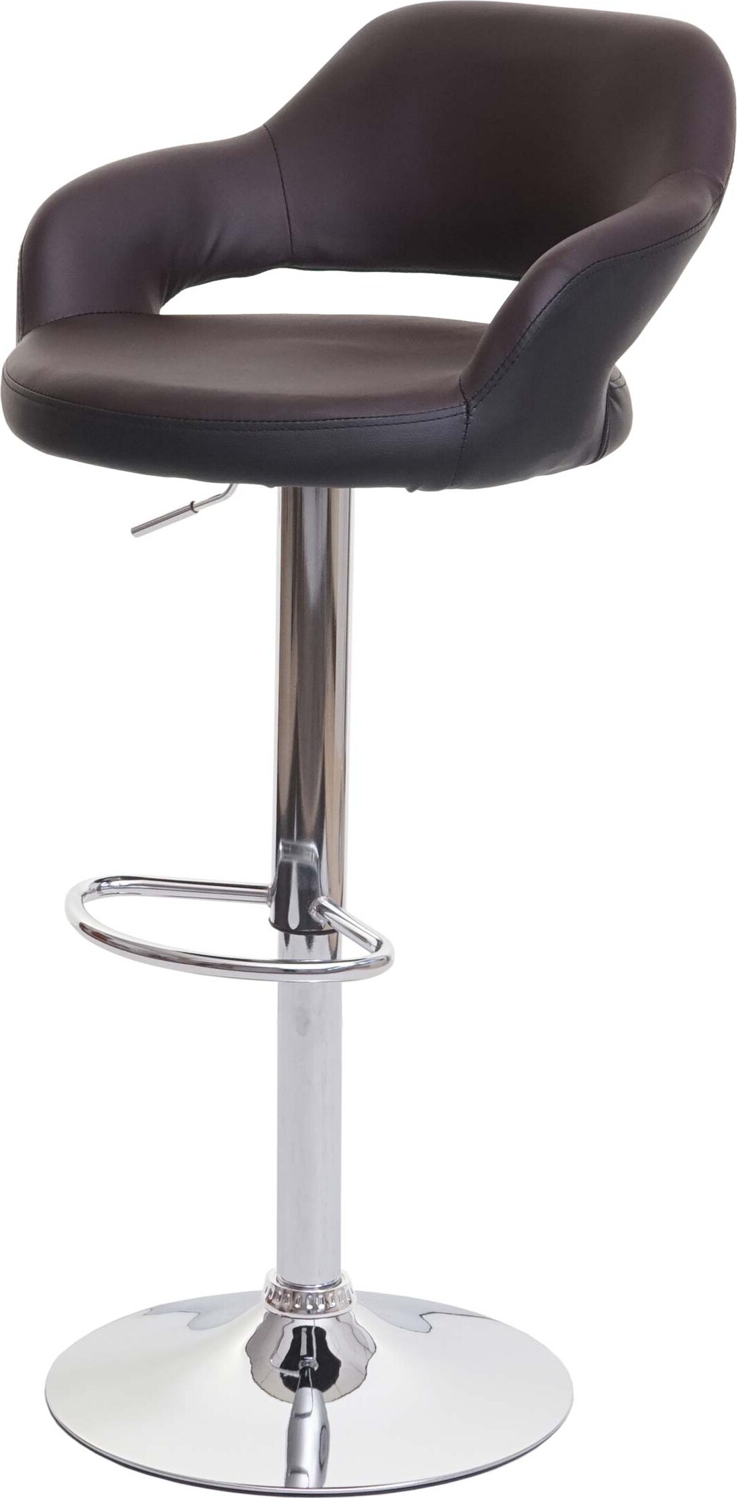 Tabouret De Bar Pivotant à 360° Hauteur Réglable Avec Rangement PU Avec Coutures Moderne Pour Cuisine Bar Montage Facile Noir 89536263 Tabouret De Bar Pivotant à 360° Hauteur Réglable Avec Rangement PU Avec Coutures Moderne Pour Cuisine Bar Montage Facile Noir 89536263