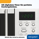 thumbnail of Exquisit Unterbau-Mikrowelle UMW 800G-3.1 Inox |  20 Liter Nutzinhalt | Timer | 1000 W Grilleistung| Inox