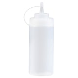 thumbnail of METRO PROFESSIONAL Quetschflasche hs016, Polyethylen/Polypropylen, Ø 7 x 20 cm, 490 ml, mit Verschlusskappe, transparent, 6 Stück