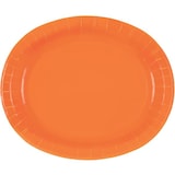thumbnail of 8 ovale Teller orange