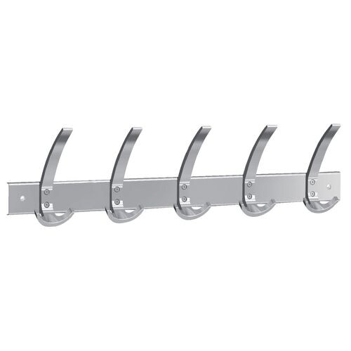 Kerkmann Garderobenständer, 5 Haken, Silber