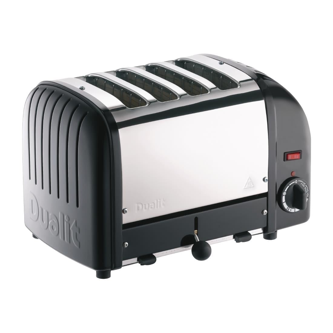 DUALIT Grille-pain 4 Fentes 2200w Noir Mat 40357