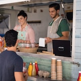 thumbnail of Relaxdays Geldkassette abschließbar, Münzzählbrett & 4 Scheinfächer, Geldkasse Eisen, HxBxT 11,5 x 36 x 28,5 cm, schwarz