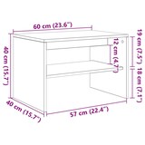 thumbnail of vidaXL TV-Schrank Sonoma-Eiche 60x40x40 cm Holzwerkstoff