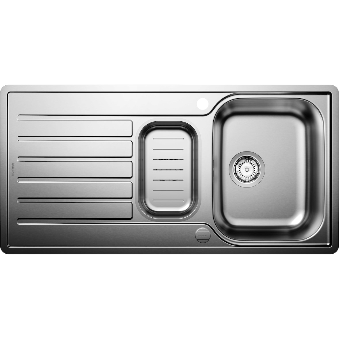 BLANCO LANTOS II 6 S-IF Einbauspüle Edelstahl Edelstahl ab 60 cm Excenter