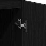 thumbnail of vidaXL Sideboard Schwarz Eichen-Optik 29,5x34x76 cm Holzwerkstoff