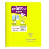 thumbnail of Clairefontaine 5x Koverbook Neon Spiralbuch A5, 80 Blatt 90g, liniert, Einband aus opakem Polypropylen - Sortiert 366723C