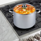 thumbnail of aro Zuppiera con coperchio, acciaio inox, Ø 24 cm, 9 L, a induzione