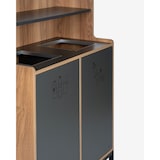 thumbnail of Mobiliara - Meuble de tri Trineo -  Interieur - Mdf finition stratifiée-  2 Bacs 70 Litres