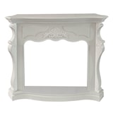 thumbnail of Cornice per camino rivestimento in legno L123xP39xH100 Parigi Bianco