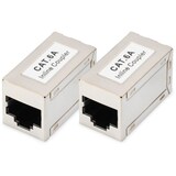 thumbnail of DIGITUS CAT 6A Modular Kupplung, geschirmt - 2 Stk.