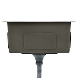 thumbnail of vidaXL Gootsteen handgemaakt roestvrij staal zwart