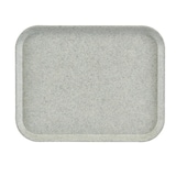thumbnail of CAMBRO - VL1418-A20 - Plateau Versa Lite rebord élevé - Surface lisse - 35,5 x 45,7 cm - Fumé Moucheté