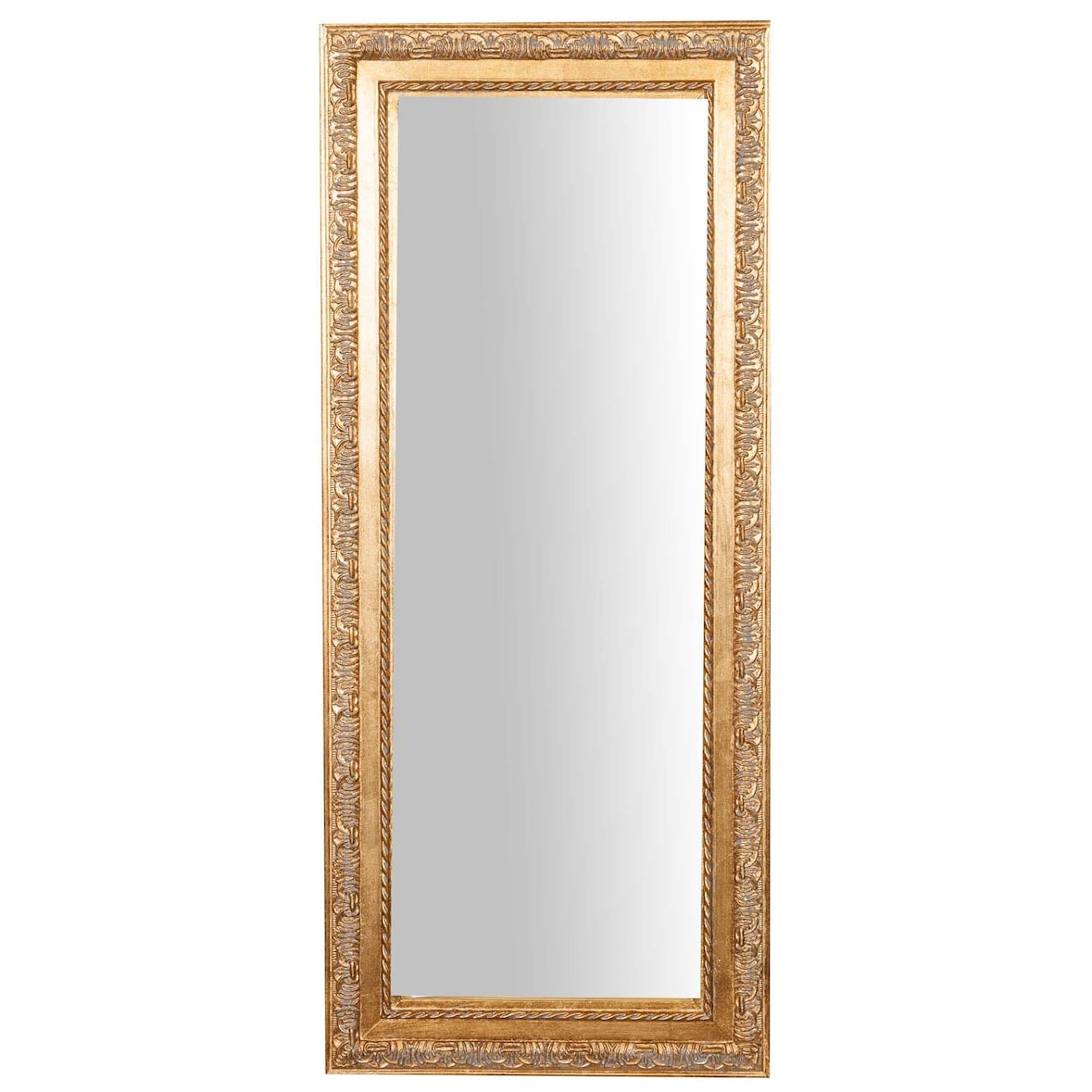 Biscottini Specchi per camere da letto 35x4x82 cm - Specchiera bagno rettangolare - Specchio da parete Cornice in legno - Specchi da muro Decorativi