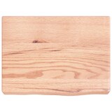 thumbnail of vidaXL Wandregal Hellbraun 40x30x(2-6) cm Massivholz Eiche Behandelt