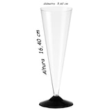 thumbnail of VASOMADRID S.L., Copa Cava Flauta 135, Caja de 500 uds, Capacidad de 135 ml, Poliestireno, transparente, ref. 101020