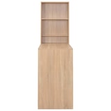 thumbnail of Helloshop26 - Table haute mange debout bar bistrot avec armoire chêne marron 200 cm 0902043