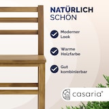thumbnail of CASARIA® 2er Set Barhocker mit Lehne Akazie Holz Massiv