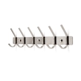 thumbnail of TOJ Living Perchero de pared – 12 ganchos – 46 cm – acero inoxidable – plateado – colgador