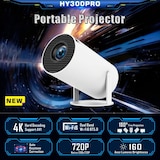 thumbnail of Mini Videoprojecteur Android 11 Ultra Connecté Avec Wifi6 Et Correction Automatique YONIS