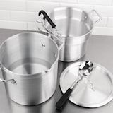 thumbnail of Vogue aluminium pan met au bain marie inzet 10L