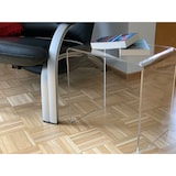 thumbnail of Hochwertiger Acryl-Glas Beistelltisch/Nachttisch, transparent, B44 x T29,5 cm, H 42,5 cm, Acryl-Glas-Stärke 8 mm