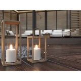 thumbnail of Weide Holzoptik Lamellenwand für Weide Pergola | drehbare Lamellen | aus Aluminium | anthrazit