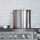 thumbnail of Royal Catering - Royal Catering Casserole Induction Fond Rapporté Sandwich Triple (36 L, Ø 36 cm, Avec Couvercle, Inox Aluminium, Poignées Cool