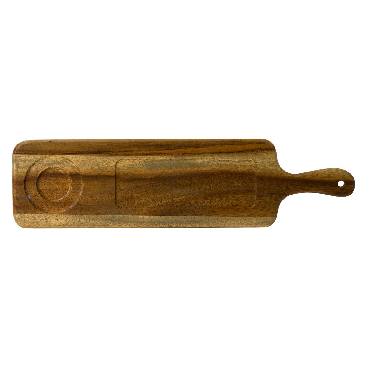 Tábua madeira de acácia retangular 54cm