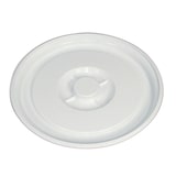 thumbnail of GILAC Couvercle pour conteneur rond à poignées noires 50 L et baquet 35 L - blanc - Blanc G152021