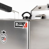 thumbnail of Romux® Fritadeira Elétrica Industrial 5 Litros Simples de Bancada | Fritadeira Profissional Aço Inoxidável 3500 W com Termostato Alta Precisão