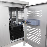 thumbnail of GastroHero Kühltisch Edelstahl GN 1/1 mit Aufkantung 2-türig Umluftkühlung -2 °C bis +8 °C 230 V Profi Gastronomie Kühltisch 1360x700x850 mm