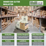 thumbnail of Plattformwagen 300 kg luftbereift Transportwagen Handwagen Transportkarre