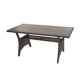 thumbnail of Poly Rattan Garnitur HWC-E96, Garten-/Lounge-Set Sitzgruppe, Spun Poly halbrundes Rattan ~ grau, Kissen anthrazit