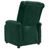 thumbnail of vidaXL Massagesessel Dunkelgrün Samt