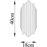 thumbnail of Applique murale en métal Kara Hanah Home