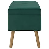 thumbnail of Helloshop26 - Banc banquette avec compartiment de rangement 80 cm vert velours 02_0010985
