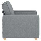 thumbnail of vidaXL Sofa Stuhl Hellgrau 100x78x84 cm Stoff