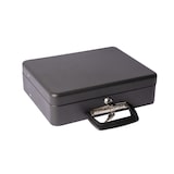 thumbnail of ARREGUI Cashier Clip C9244H-EUR Caja Caudales con Llave | Caja de Seguridad acero con bandeja Monedas y clips Billetes | Caja fuerte con asa maletín