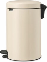thumbnail of Treteimer NewIcon, Abfalleimer, Mülleimer, Abfallbehälter, Stahl, Soft Beige, 12 L, 149924