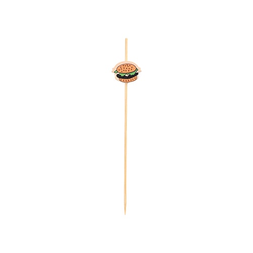 PAPSTAR 800 vingerprikker 12 cm "Burger"