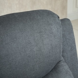 thumbnail of HOMCOM Sillón Ergonómico Reclinable 150° Reposapiés Cojín Acolchado 97x96x105,5 Gris