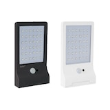 thumbnail of Lampe LED Solaire 3W 370 Lumens LI ION 6000K Applique Blanc exterieure avec detecteur de mouvement ASLO