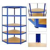 thumbnail of Mega Deal 1x Eckregal + 2x Schwerlastregal Slim Elephant S, Blau