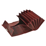 thumbnail of Greenburry Kellnerbörse Leder antik rot Vintage Bedienungsbörse Taxibörse Kellnergeldbörse