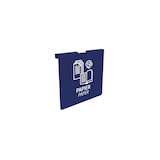 thumbnail of ROSSIGNOL Plaque signalétique de tri COLLEC papier bleu